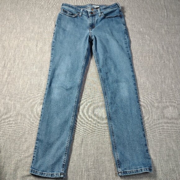 Carhartt Jeans Womens Size 4 Regular 30x30 Blue Relaxed Fit Carpenter - Picture 4 of 13